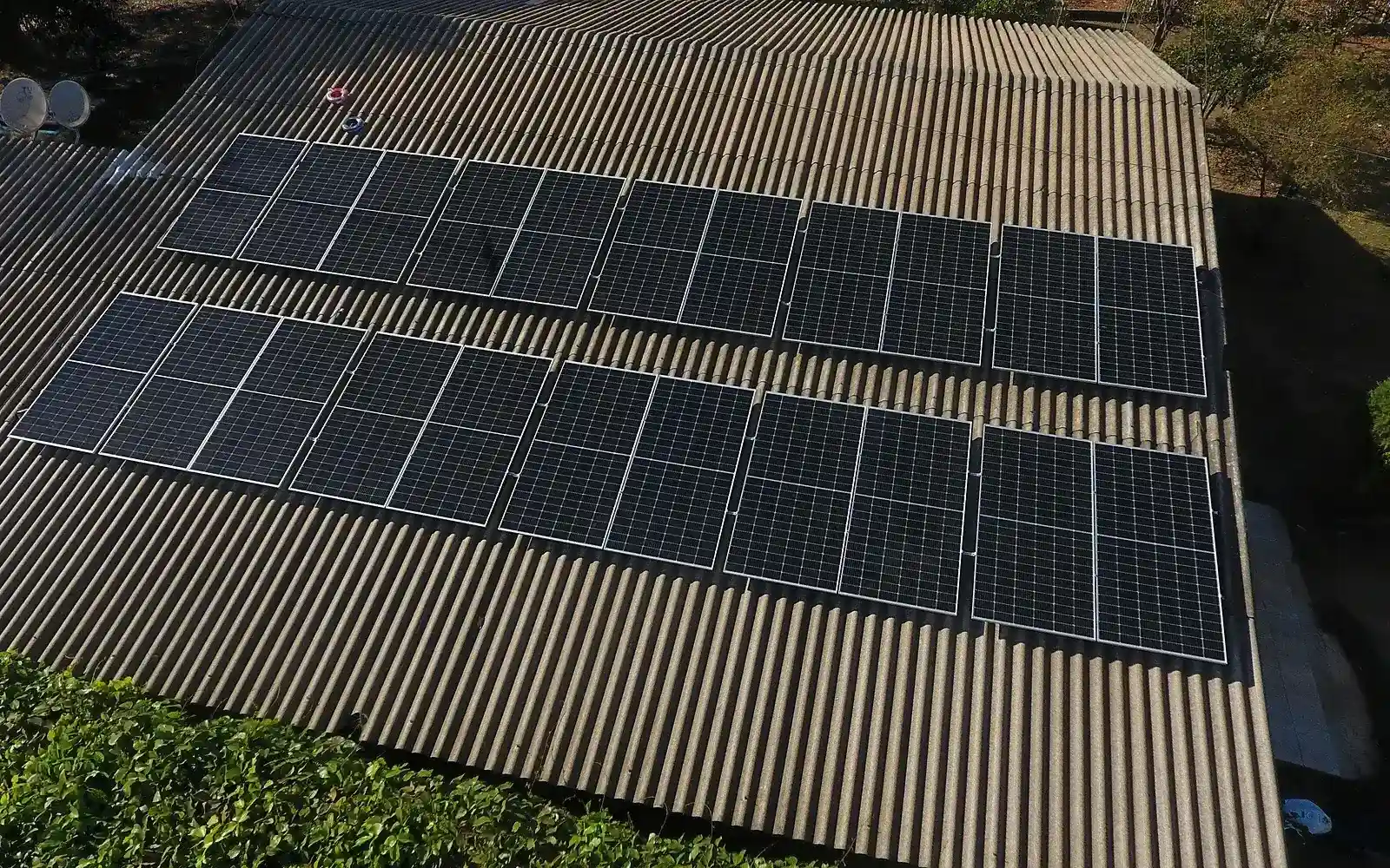 Solar roof-area requirements