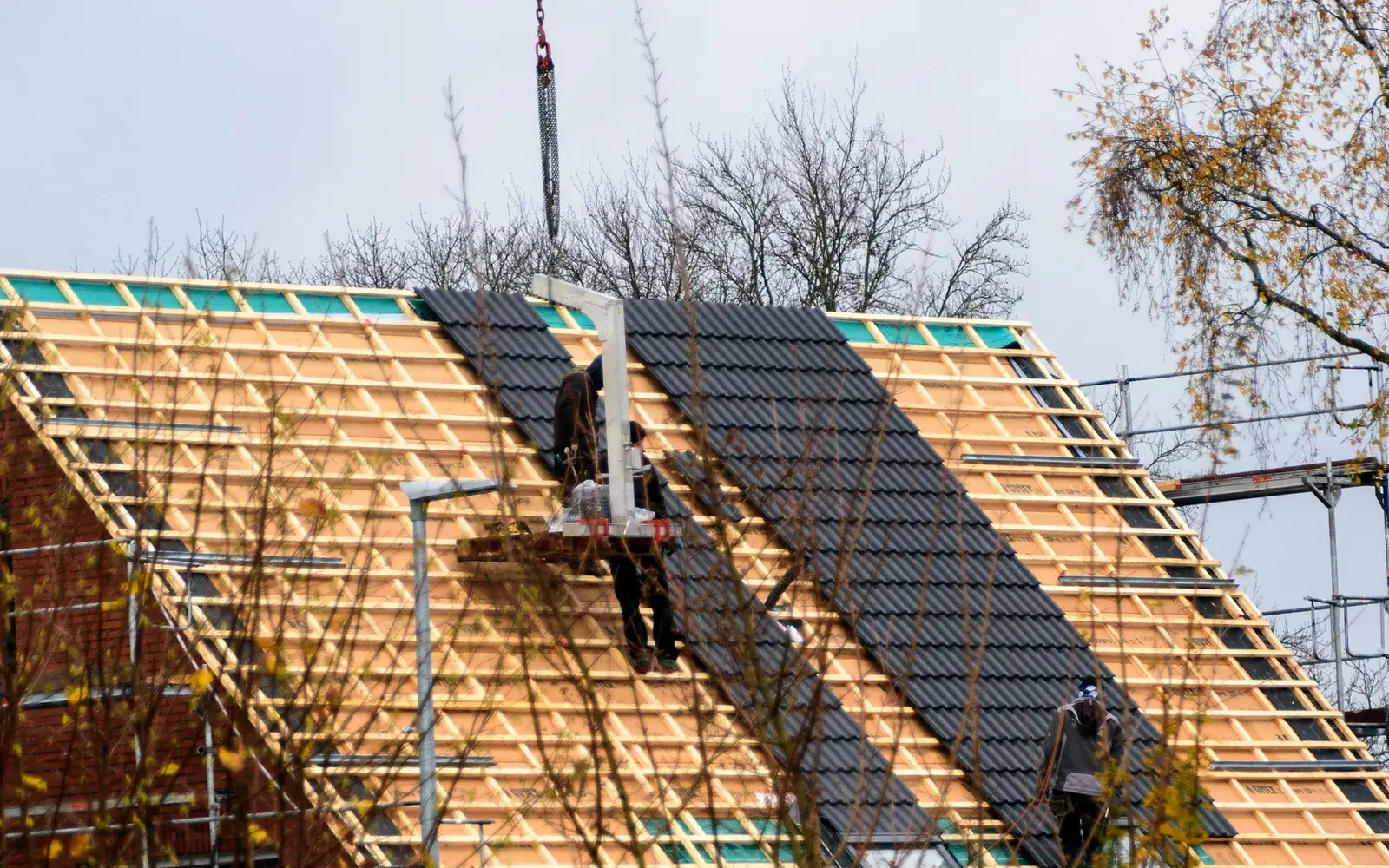 Checking roof condition before solar